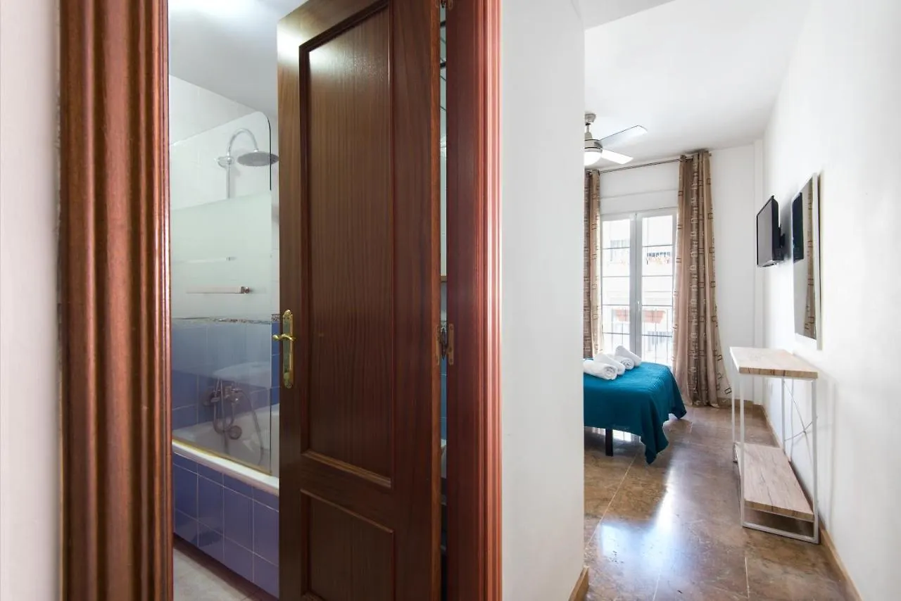 Center Apartment 2Bed 2B Aircon Wif And Parking Free Malaga Spain