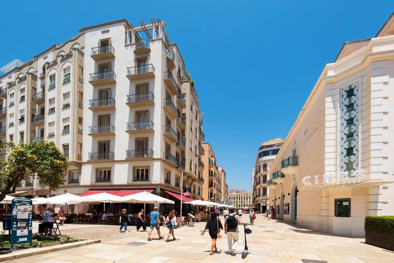 Center Apartment 2Bed 2B Aircon Wif And Parking Free Malaga 0*,  Spain