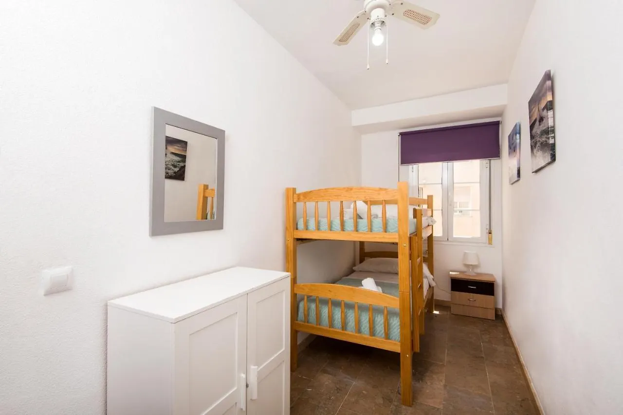 Center Apartment 2Bed 2B Aircon Wif And Parking Free Malaga