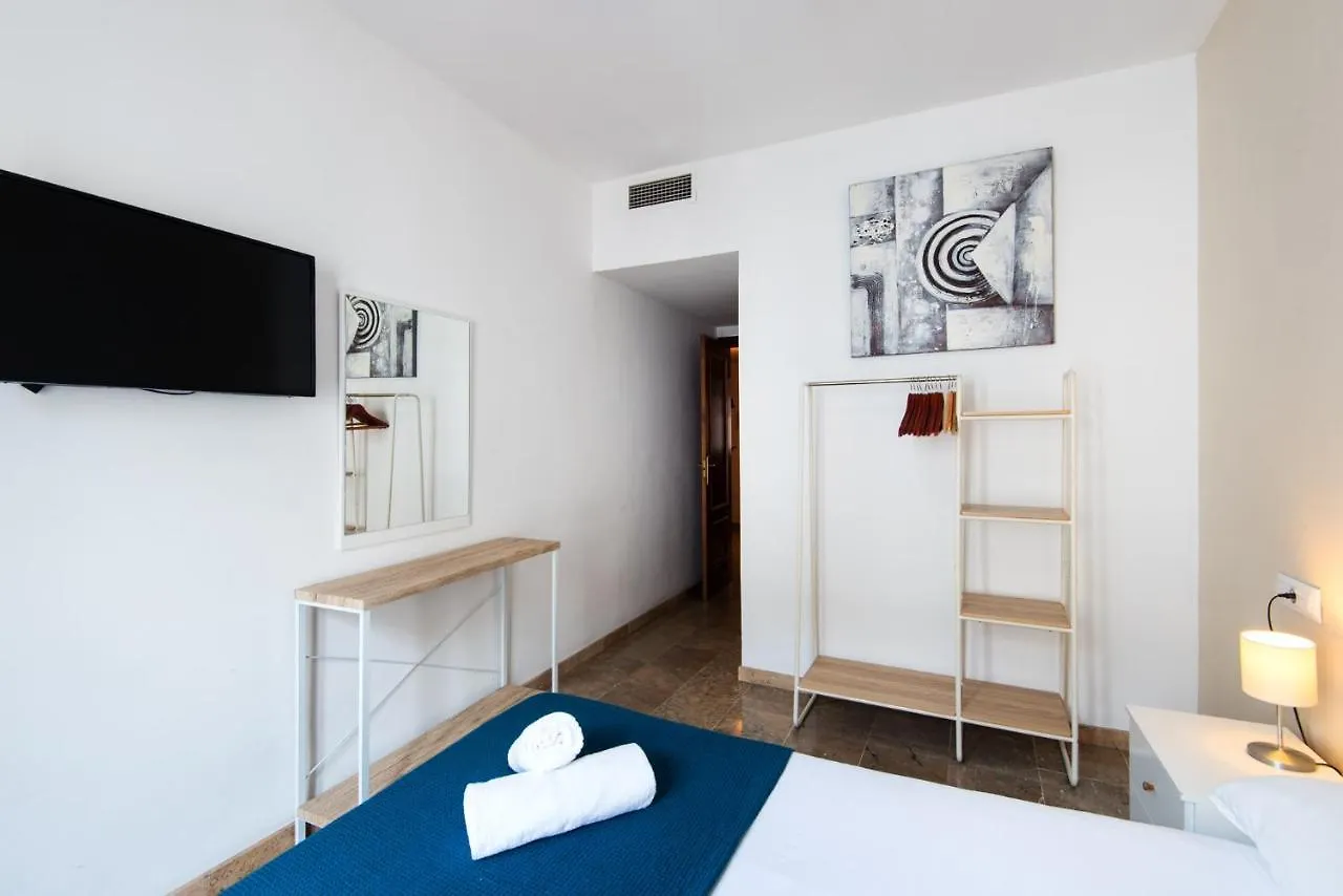 Center Apartment 2Bed 2B Aircon Wif And Parking Free Malaga 0*,