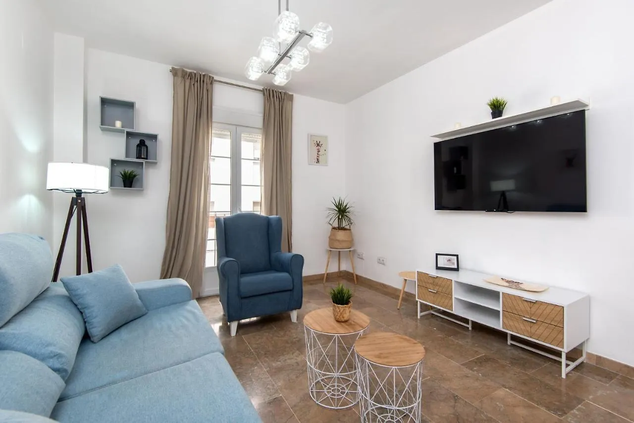 Center Apartment 2Bed 2B Aircon Wif And Parking Free Malaga