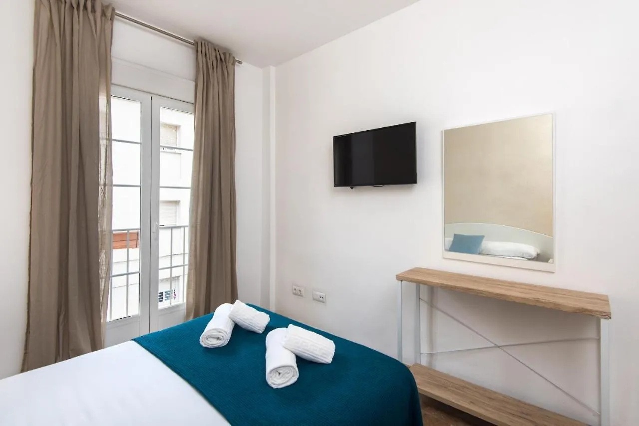 Center Apartment 2Bed 2B Aircon Wif And Parking Free Malaga